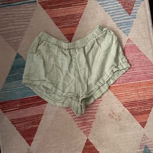 Reformation Tristan linen shorts